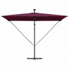Parasol plażowy Bordeaux Czerwony 294 x 200 x 270 cm