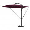 Parasol plażowy Bordeaux Czerwony 294 x 200 x 270 cm
