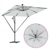 Parasol banana na wysięgniku piaskowy 249 x 249 x 250 cm