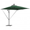 Parasol banana na wysięgniku Zielony 249 x 249 x 250 cm