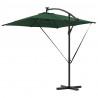 Parasol banana na wysięgniku Zielony 249 x 249 x 250 cm