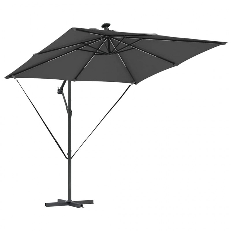 Parasol banana na wysięgniku Antracyt 249 x 249 x 250 cm
