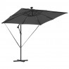 Parasol banana na wysięgniku Antracyt 249 x 249 x 250 cm