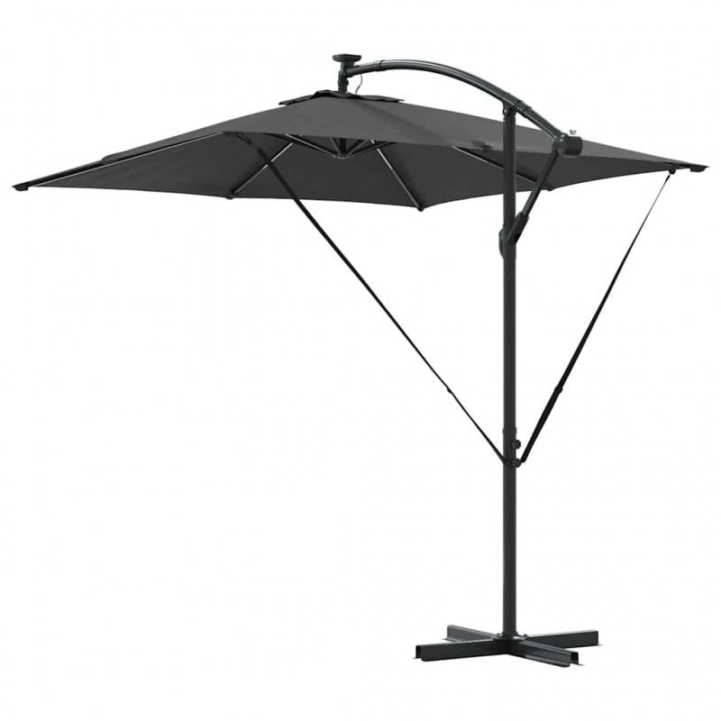 Parasol banana na wysięgniku Antracyt 249 x 249 x 250 cm