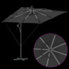Parasol banana na wysięgniku Antracyt 249 x 249 x 250 cm