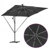 Parasol banana na wysięgniku Antracyt 249 x 249 x 250 cm