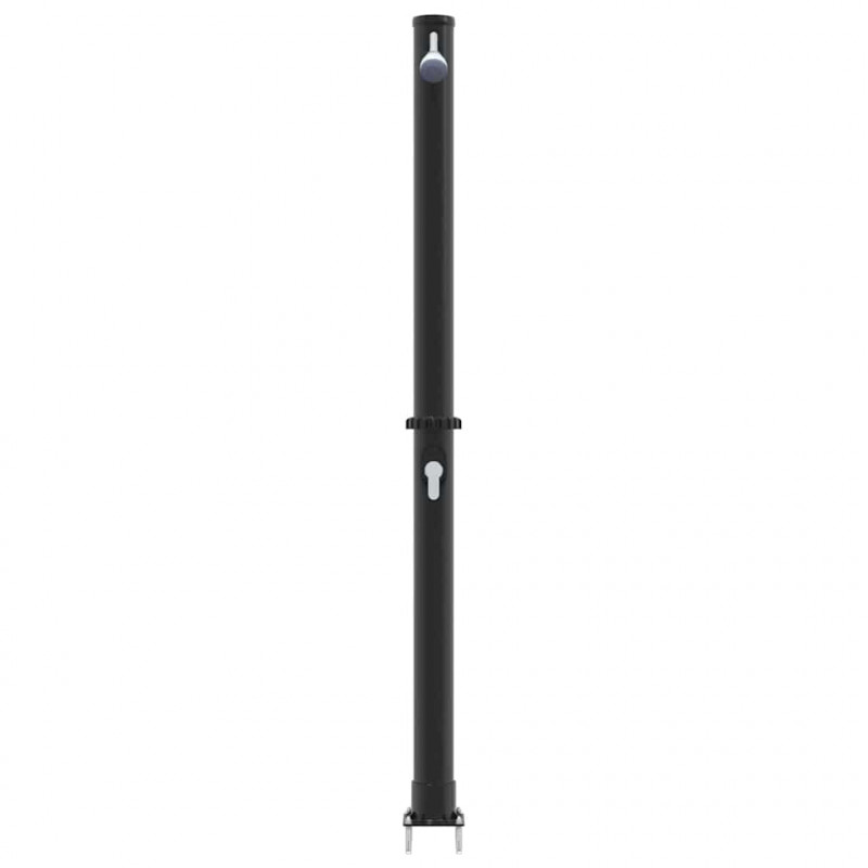 Prysznic słoneczny na świeżym powietrzu Czarny 217 cm