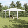 Namiot Imprezowy Biały 400 x 400 x 266 cm Polietylen i Stal