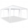 Namiot Imprezowy Biały 400 x 400 x 266 cm Polietylen i Stal