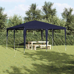 Namiot Imprezowy Niebieski 400 x 400 x 266 cm Polietylen i Stal