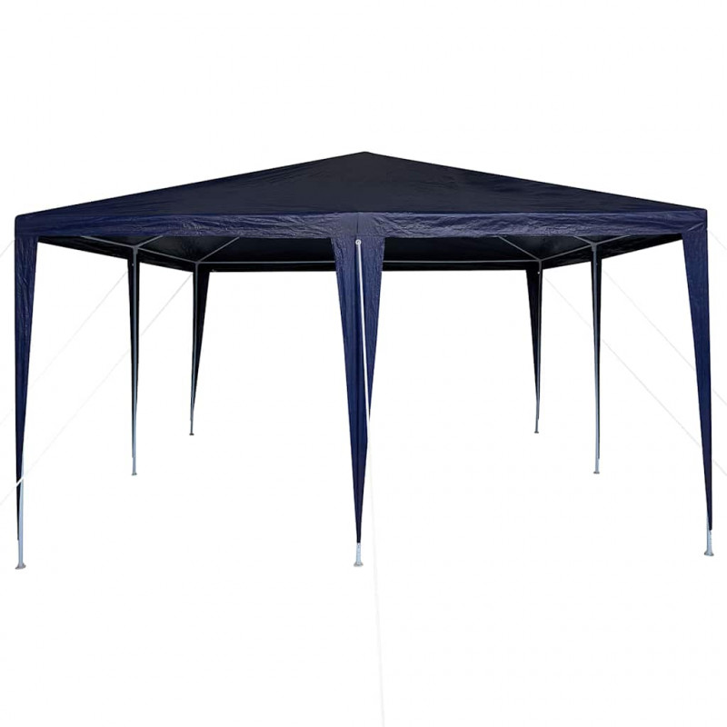 Namiot Imprezowy Niebieski 400 x 400 x 266 cm Polietylen i Stal