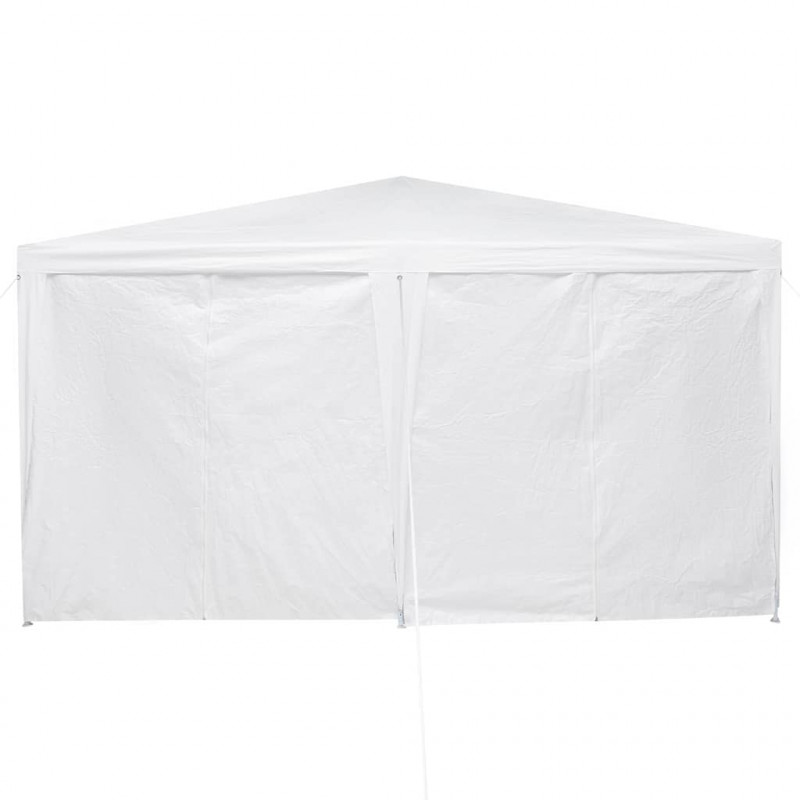 Namiot Imprezowy Biały 400 x 400 x 266 cm Polietylen