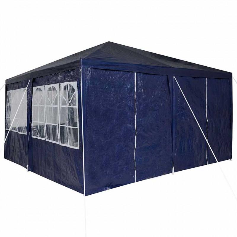 Namiot Imprezowy Niebieski 400 x 400 x 266 cm Polietylen