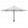 Parasolka ogrodowa piaskowy 248 x 248 x 148 cm Poliester i Stal