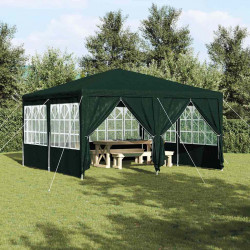 Namiot Imprezowy Zielony 400 x 400 x 266 cm Polietylen