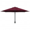 Parasolka ogrodowa Bordeaux Czerwony 248 x 248 x 148 cm