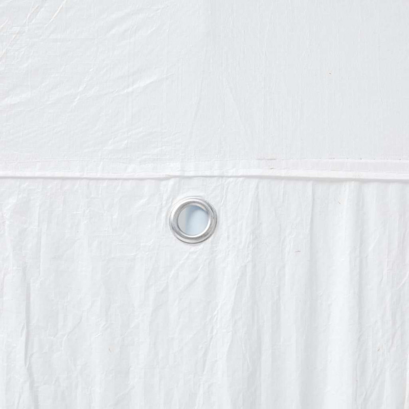 Namiot Imprezowy Biały 600 x 400 x 266 cm Polietylen i Stal