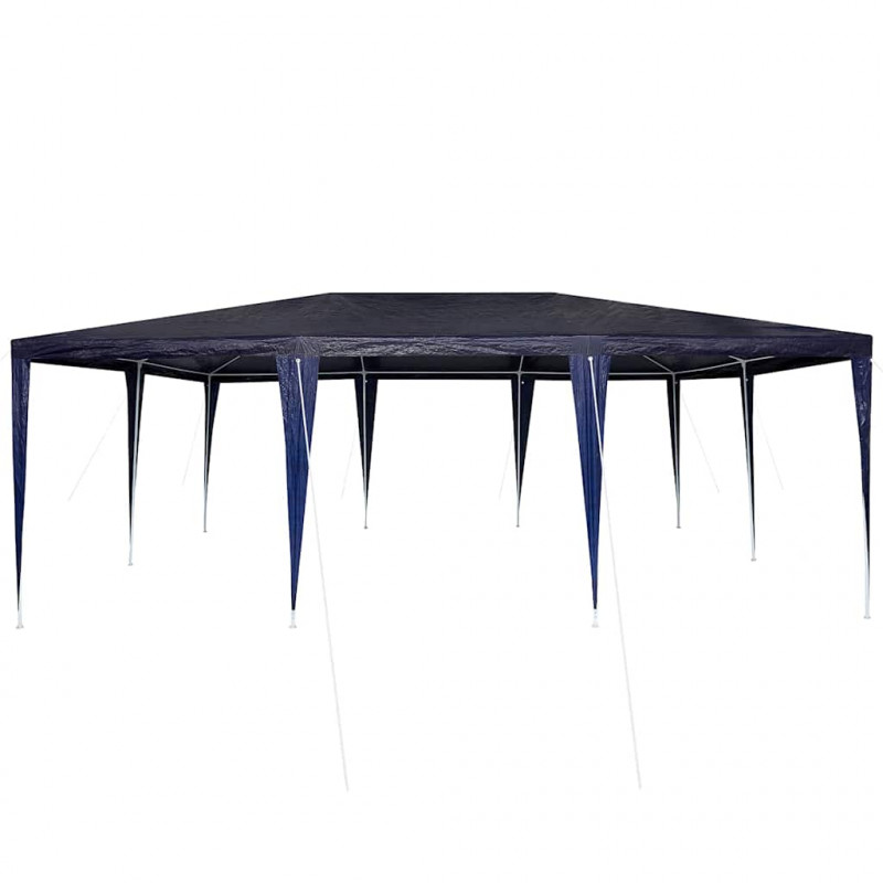 Namiot Imprezowy Niebieski 600 x 400 x 266 cm Polietylen i Stal