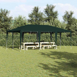 Namiot Imprezowy Zielony 600 x 400 x 266 cm Polietylen i Stal