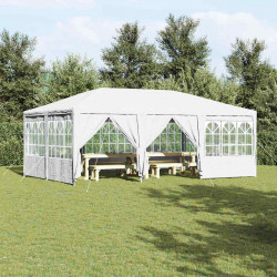 Namiot Imprezowy Biały 600 x 400 x 266 cm Polietylen