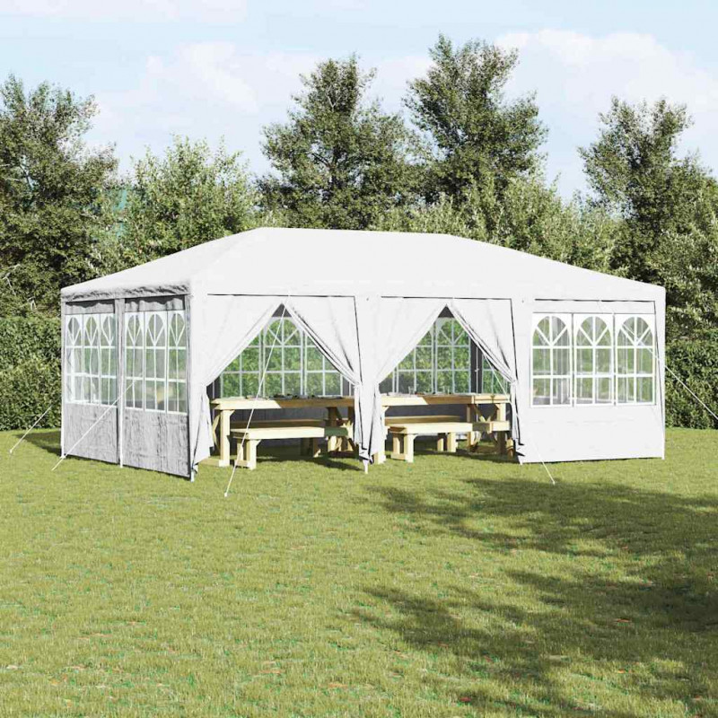 Namiot Imprezowy Biały 600 x 400 x 266 cm Polietylen