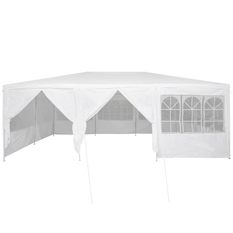 Namiot Imprezowy Biały 600 x 400 x 266 cm Polietylen