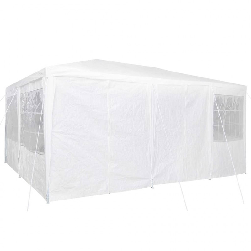 Namiot Imprezowy Biały 600 x 400 x 266 cm Polietylen