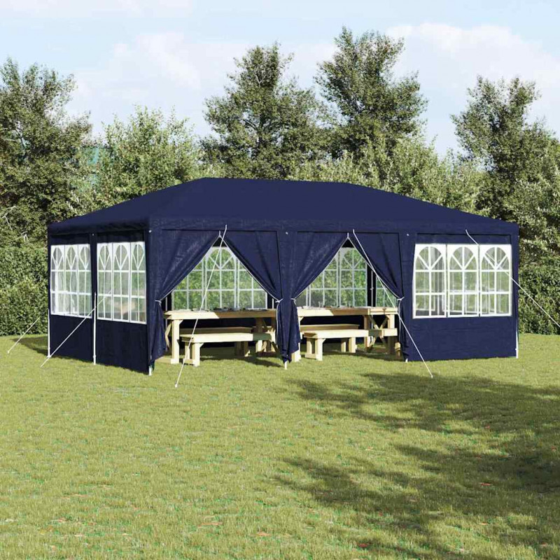 Namiot Imprezowy Niebieski 600 x 400 x 266 cm Polietylen