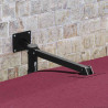 Parasolka ogrodowa Bordeaux Czerwony 248,5 x 247,5 x 160 cm
