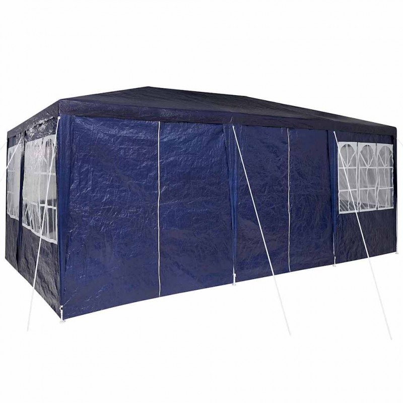Namiot Imprezowy Niebieski 600 x 400 x 266 cm Polietylen
