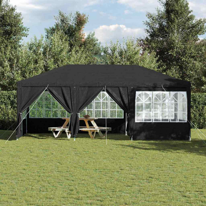 Namiot Imprezowy Antracyt 600 x 400 x 266 cm Polietylen
