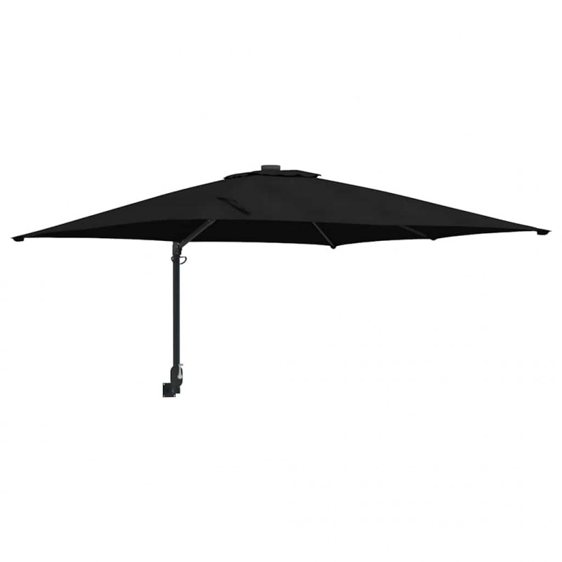 Parasolka ogrodowa Czarny 248,5 x 247,5 x 160 cm
