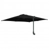 Parasolka ogrodowa Czarny 248,5 x 247,5 x 160 cm
