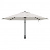 Parasolka ogrodowa piaskowy 248 x 248 x 148 cm Poliester i Stal