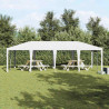 Namiot Imprezowy Biały 800 x 400 x 266 cm Polietylen i Stal