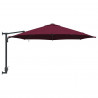 Parasolka ogrodowa Bordeaux Czerwony 248 x 248 x 148 cm