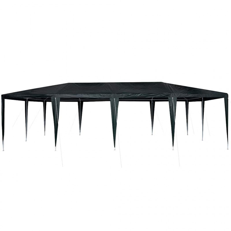 Namiot Imprezowy Zielony 800 x 400 x 266 cm Polietylen i Stal