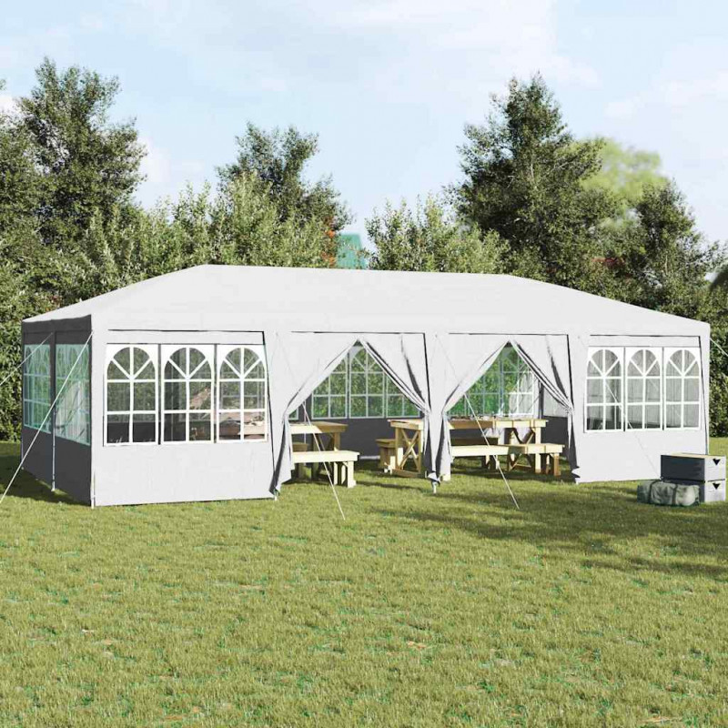 Namiot Imprezowy Biały 800 x 400 x 266 cm Polietylen