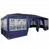 Namiot Imprezowy Niebieski 800 x 400 x 266 cm Polietylen