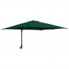 Parasolka ogrodowa Ze LED Lights Zielony 248,5 x 247,5 x 160 cm