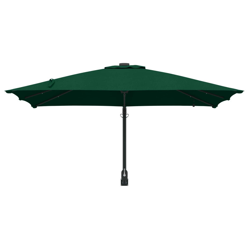 Parasolka ogrodowa Ze LED Lights Zielony 248,5 x 247,5 x 160 cm