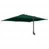Parasolka ogrodowa Ze LED Lights Zielony 248,5 x 247,5 x 160 cm