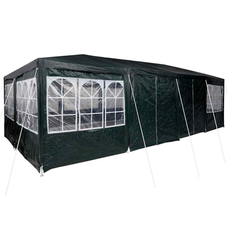 Namiot Imprezowy Zielony 800 x 400 x 266 cm Polietylen