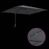 Parasolka ogrodowa Antracyt 248,5 x 247,5 x 160 cm