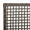 Krzesło Ogrodowe 2 pcs Brązowy 55 x 53 x 85 cm polirattan