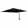 Parasolka ogrodowa Ze LED Lights Czarny 248,5 x 247,5 x 160 cm