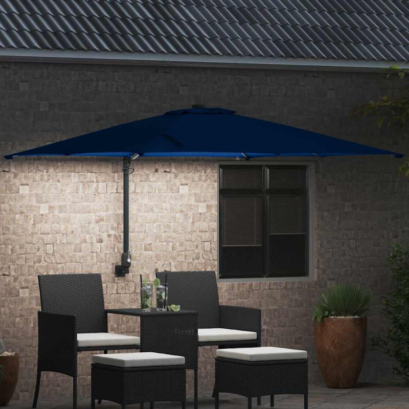Parasolka ogrodowa Niebieski azur 248,5 x 247,5 x 160 cm