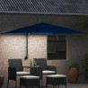 Parasolka ogrodowa Niebieski azur 248,5 x 247,5 x 160 cm
