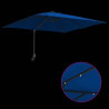 Parasolka ogrodowa Niebieski azur 248,5 x 247,5 x 160 cm