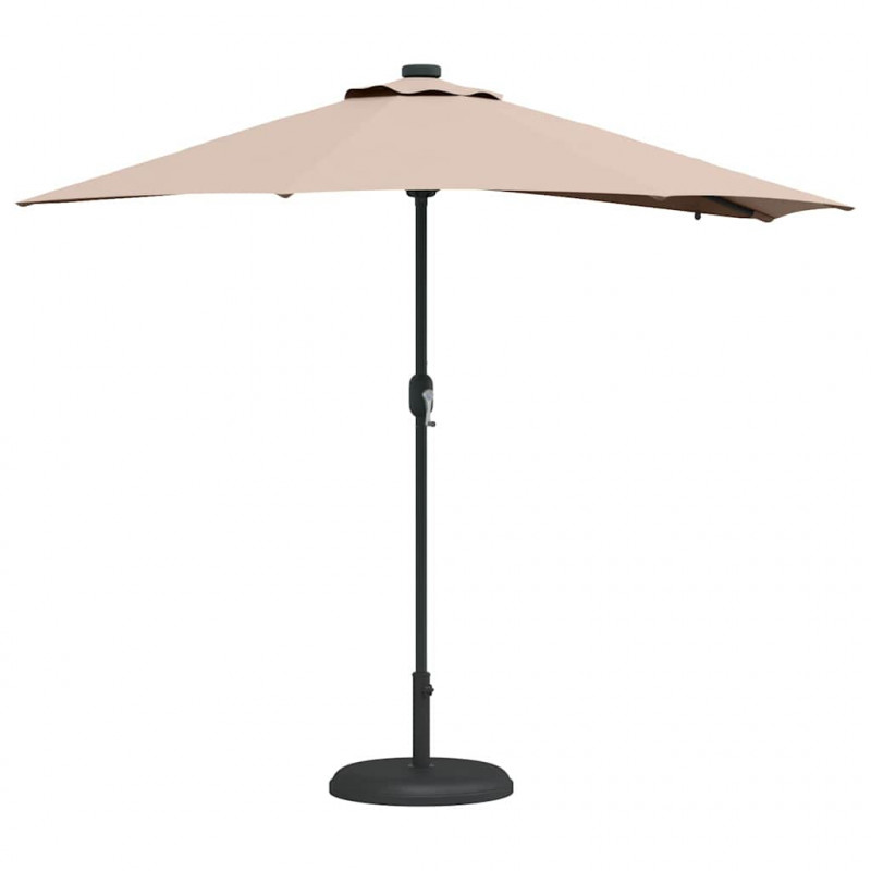 Parasolka ogrodowa Ciemnoszary 294 x 150 x 223 cm